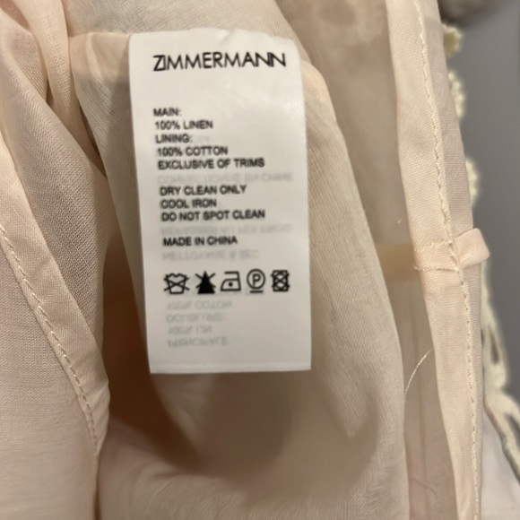 Zimmerman Linen Dress🌸 - Picture 7 of 10